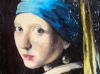 La ragazza con l'orecchino di perla - Vermeer - olio su tavola - 30x40